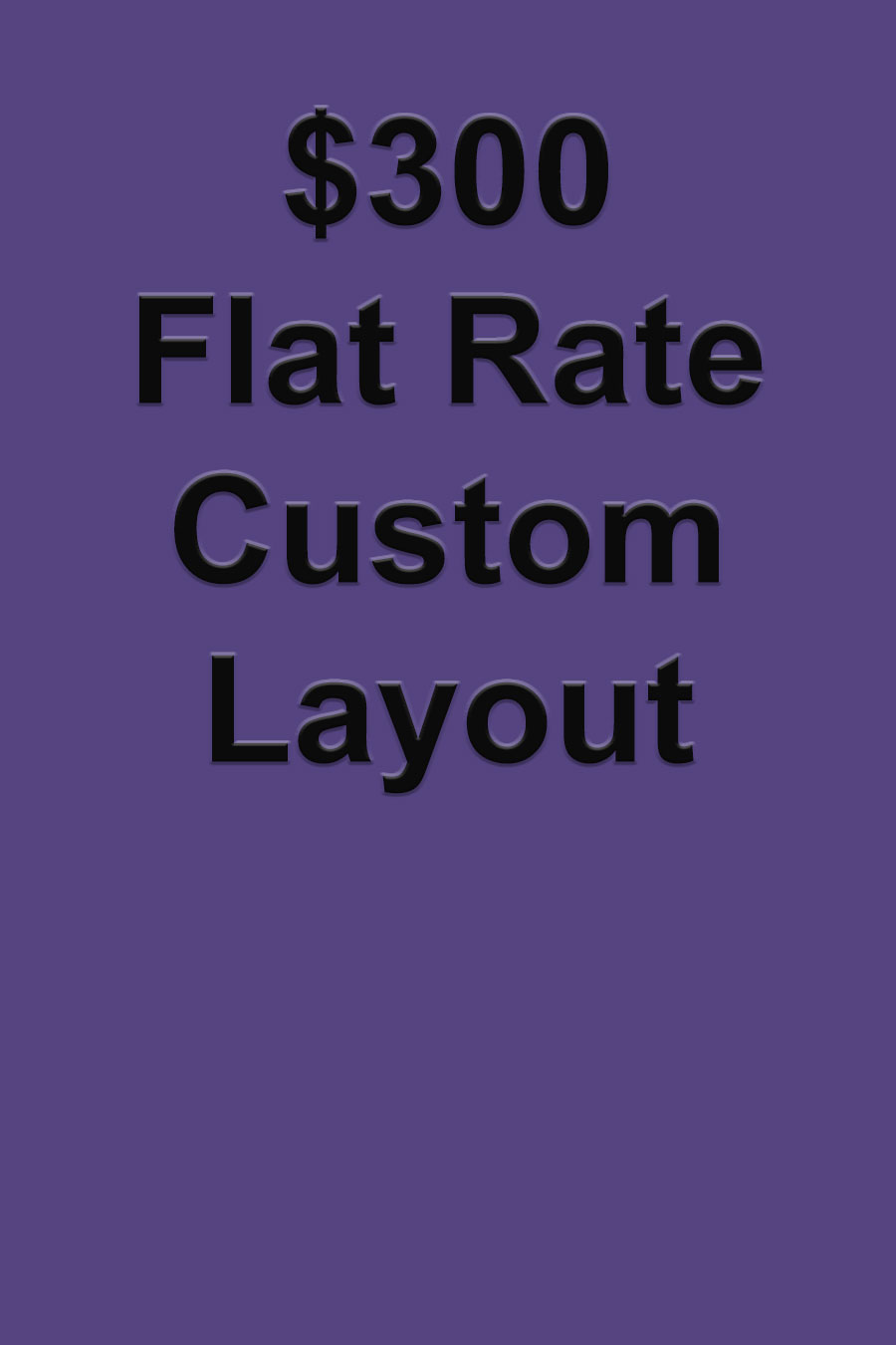 $300 Custom Page Template Design